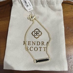 NWT Kendra Scott black/gold bracelet